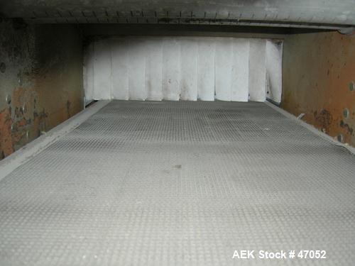 Used CAM Packaging Systems (CAMPAK) Shrink Tunnel, Model 238TMB, Carbon Steel. Opening 7" tall x 23" wide, 53" long tunnel, 20" wide x 65" long mesh belt. Driven by an approximate 1/8 hp motor. Mount...