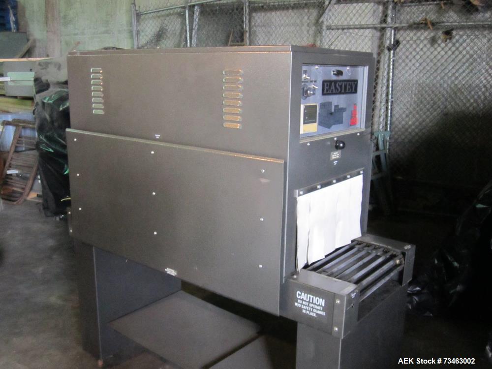Used Eastey Heat/Shrink Tunnel – Model 1610-48, 48" Chamber, Dual Fan System