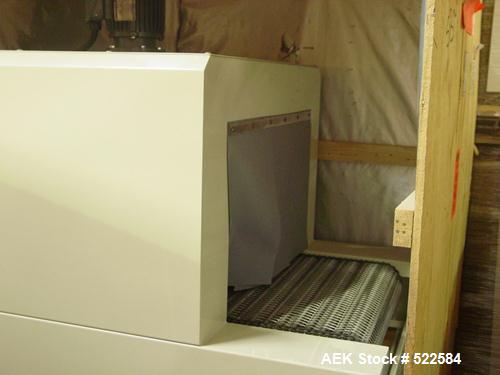 Unused-UNUSED: Equipment Express heat shrink tunnel, still in carton. Used for PE or PVC films. Variable speed control for hot air blowers and cooling fans. Bottles pass through heated tunnel with fo...