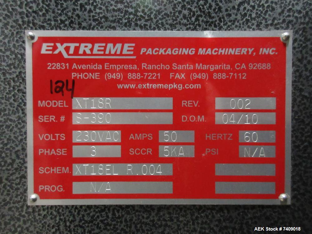 Used Extreme Model XT18-R High Speed Shrink Tunnel