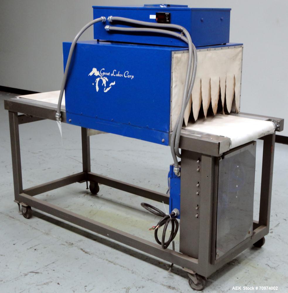 Used Great Lakes Corp Model HV75 Shrink Tunnel