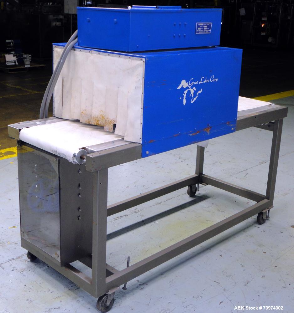 Used Great Lakes Corp Model HV75 Shrink Tunnel