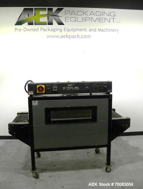 Used Carbon Steel Hi-Tech Shrink Tech Systems Shrink Tunnel, Model VST-1709-TMB