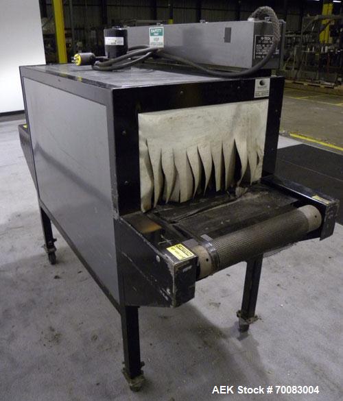 Used Carbon Steel Hi-Tech Shrink Tech Systems Shrink Tunnel, Model VST-1709-TMB