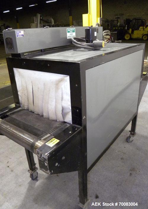 Used Carbon Steel Hi-Tech Shrink Tech Systems Shrink Tunnel, Model VST-1709-TMB
