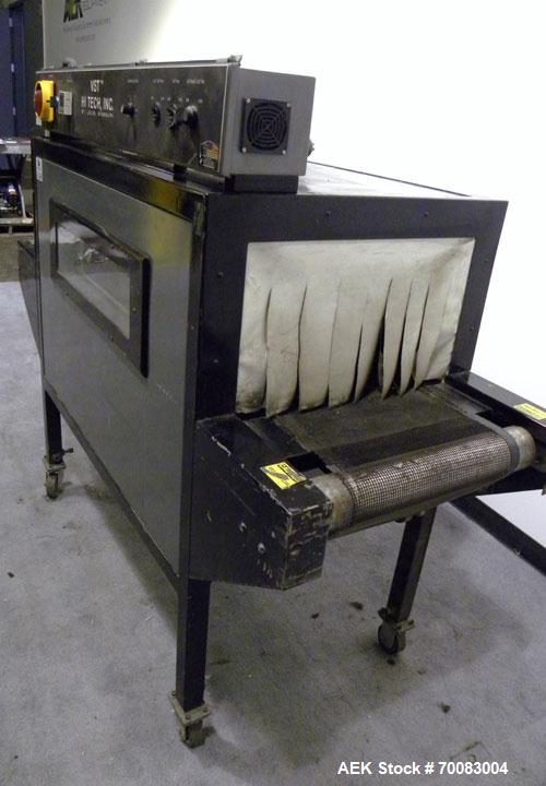 Used Carbon Steel Hi-Tech Shrink Tech Systems Shrink Tunnel, Model VST-1709-TMB