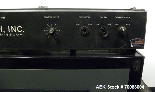 Used Carbon Steel Hi-Tech Shrink Tech Systems Shrink Tunnel, Model VST-1709-TMB