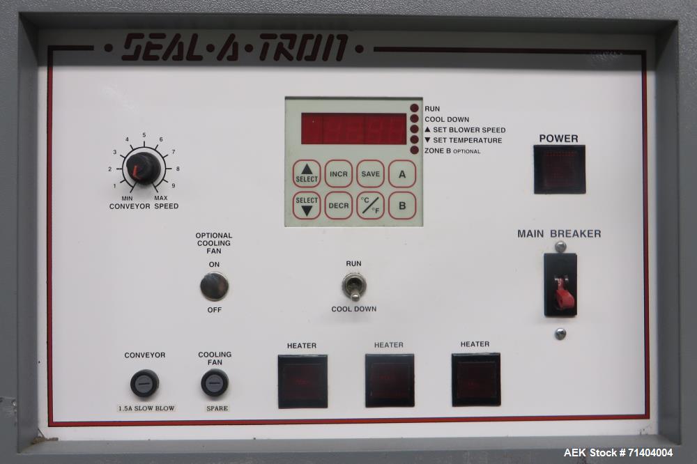 Used- Seal-A-Tron Model IT24-12 Variable Speed Heat Shrink Tunnel