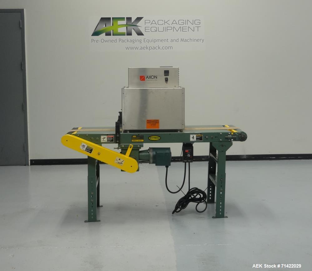 Used Axon Model EZ-48-SR4 Heat Shrink Tunnel With Conveyor