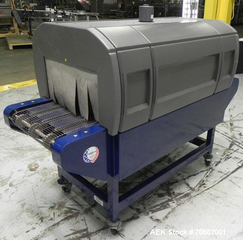 Used-Lantech Model ST-900 Shrink Tunnel. Capable of speeds up to 90 feet per minute dependent on package configuaration and ...