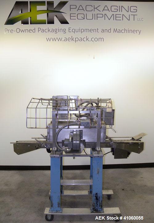 Used Gilbreth Heat Tunnel, Model 7102	TC. 230 volt, 25" long heat tunnel, (2) side mounted fans. Mounted on top of a 3’’ wide x 58’’ long belt conveyor, driven by an approximate 1/3 hp motor with a s...