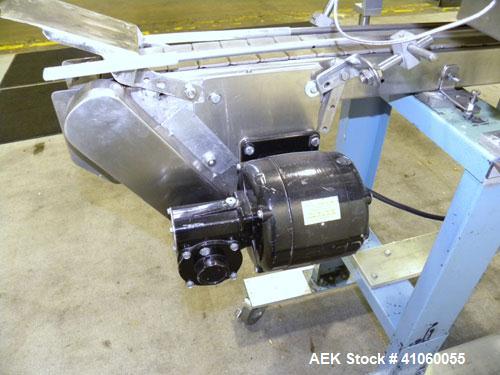 Used Gilbreth Heat Tunnel, Model 7102	TC. 230 volt, 25" long heat tunnel, (2) side mounted fans. Mounted on top of a 3’’ wide x 58’’ long belt conveyor, driven by an approximate 1/3 hp motor with a s...