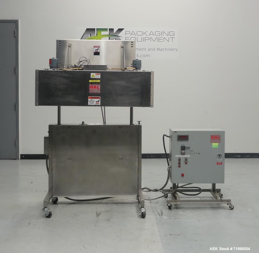 Used OAL Associates Model FIRO/R-6/9/48-6L Neckband/Shrink Sleeve Electric Shri