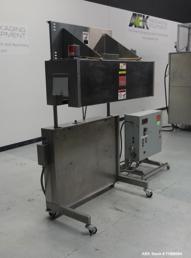 Used OAL Associates Model FIRO/R-6/9/48-6L Neckband/Shrink Sleeve Electric Shri