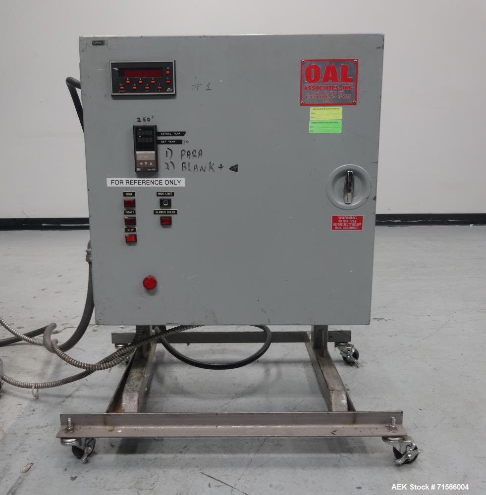Used OAL Associates Model FIRO/R-6/9/48-6L Neckband/Shrink Sleeve Electric Shri