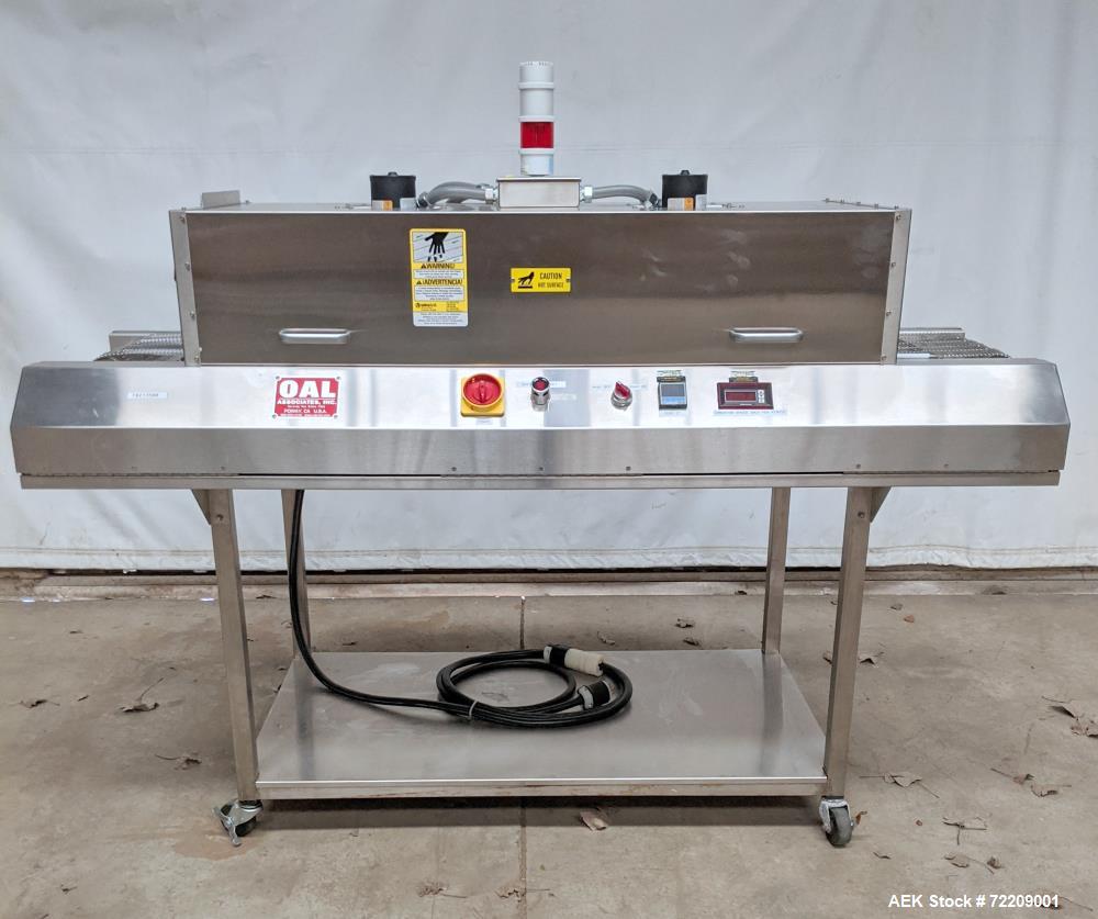 Used OAL Heat Tunnel for Shrink Sleeve Labeling