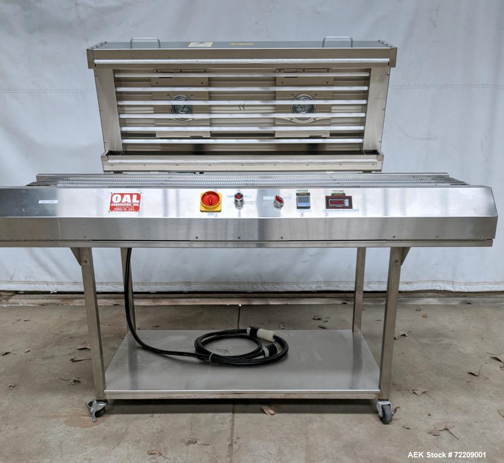 Used OAL Heat Tunnel for Shrink Sleeve Labeling