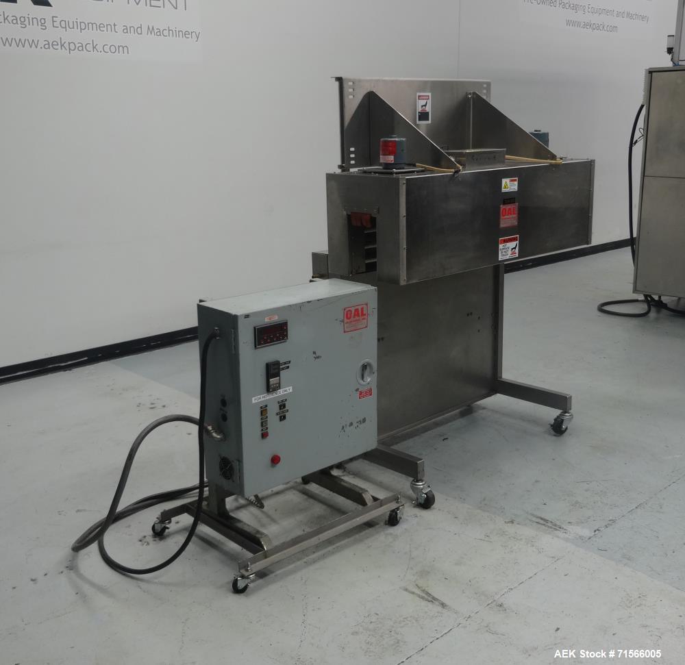 Used OAL Associates Model FIRO/R-6/9/48-6L Neckband/Shrink Sleeve Heat Tunnel