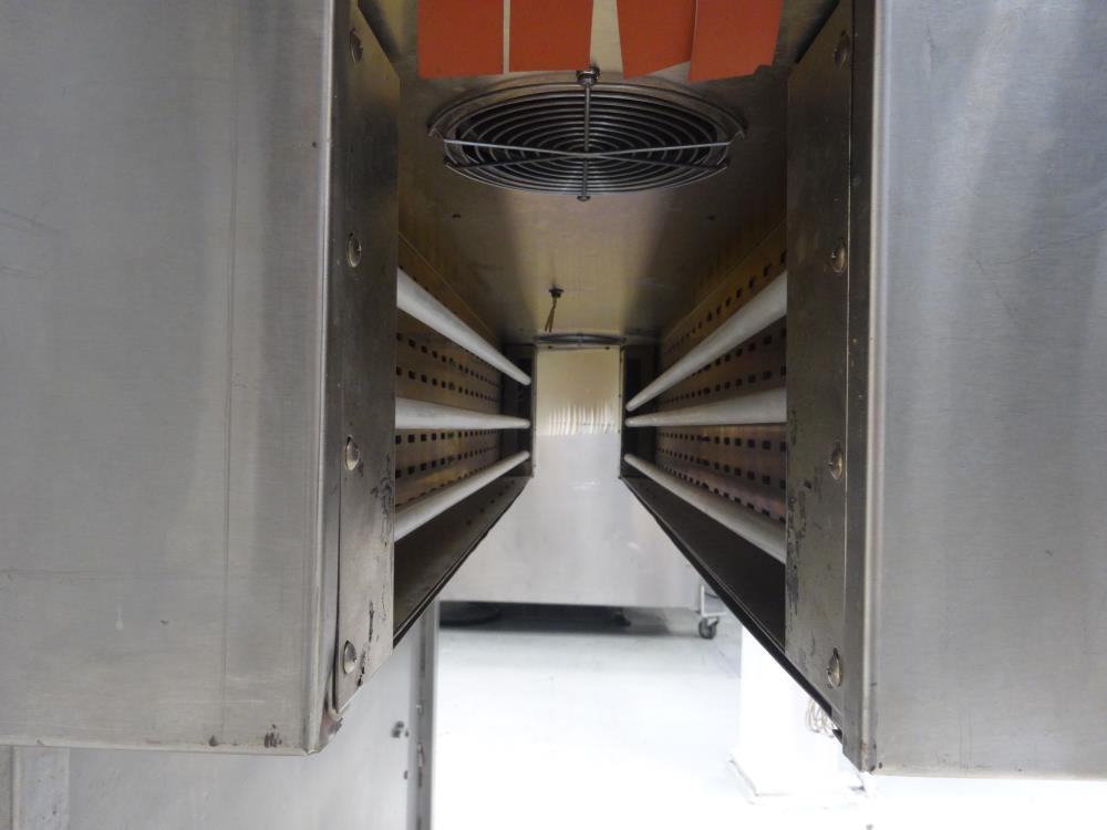 Used OAL Associates Model FIRO/R-6/9/48-6L Neckband/Shrink Sleeve Heat Tunnel
