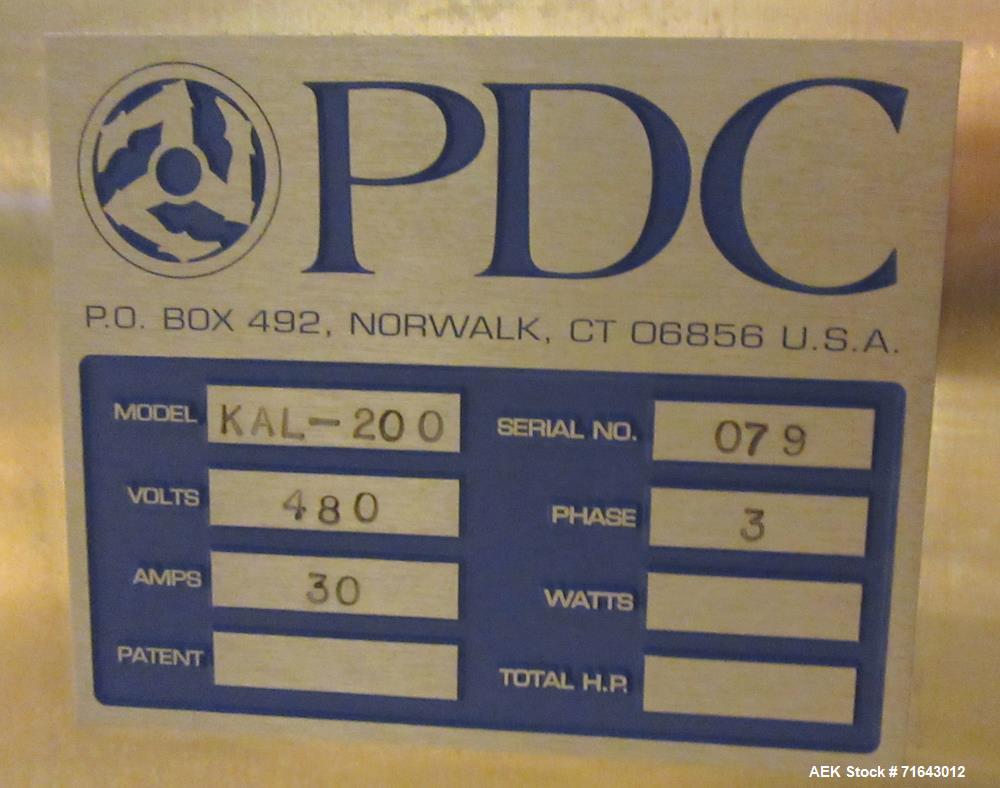 Used PDC Model KRC184654 Heat Tunnel
