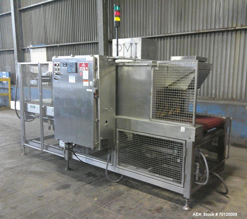 Used PMI SI-TW-30SS Tray Shrink Wrapper & Heat Tunnel | Stainless Steel Shrink Packaging System