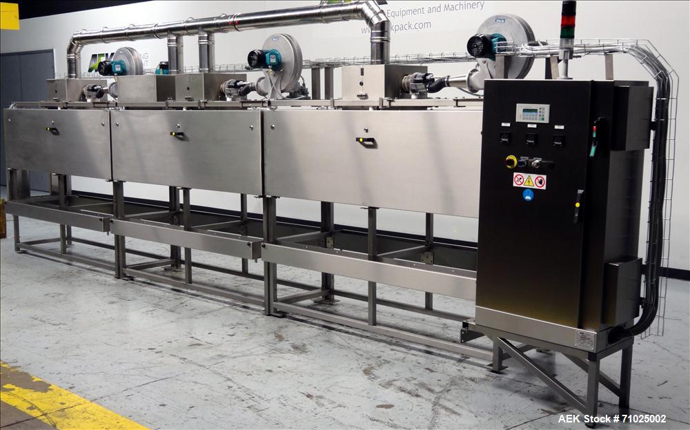 Used Sacmi Sleeve Labeling Electric Heat Tunnel