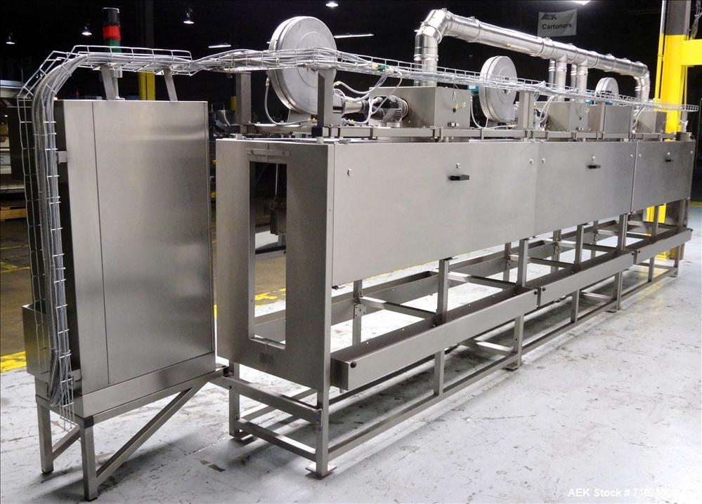 Used Sacmi Sleeve Labeling Electric Heat Tunnel