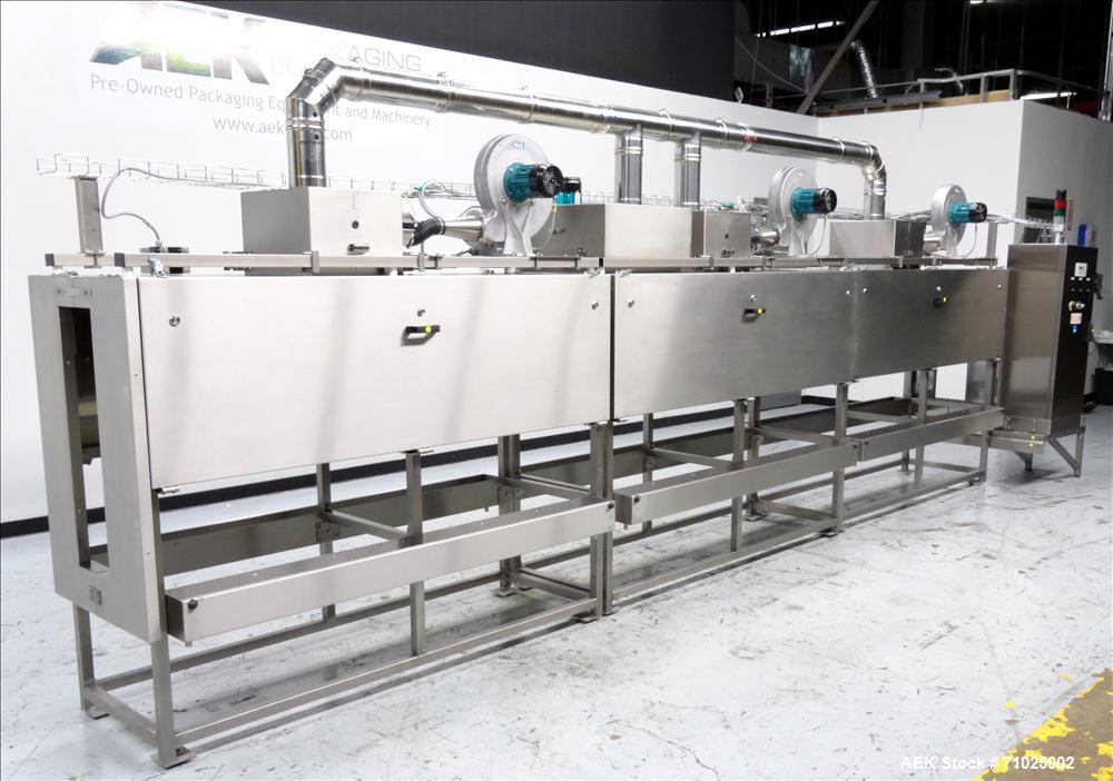 Used Sacmi Sleeve Labeling Electric Heat Tunnel