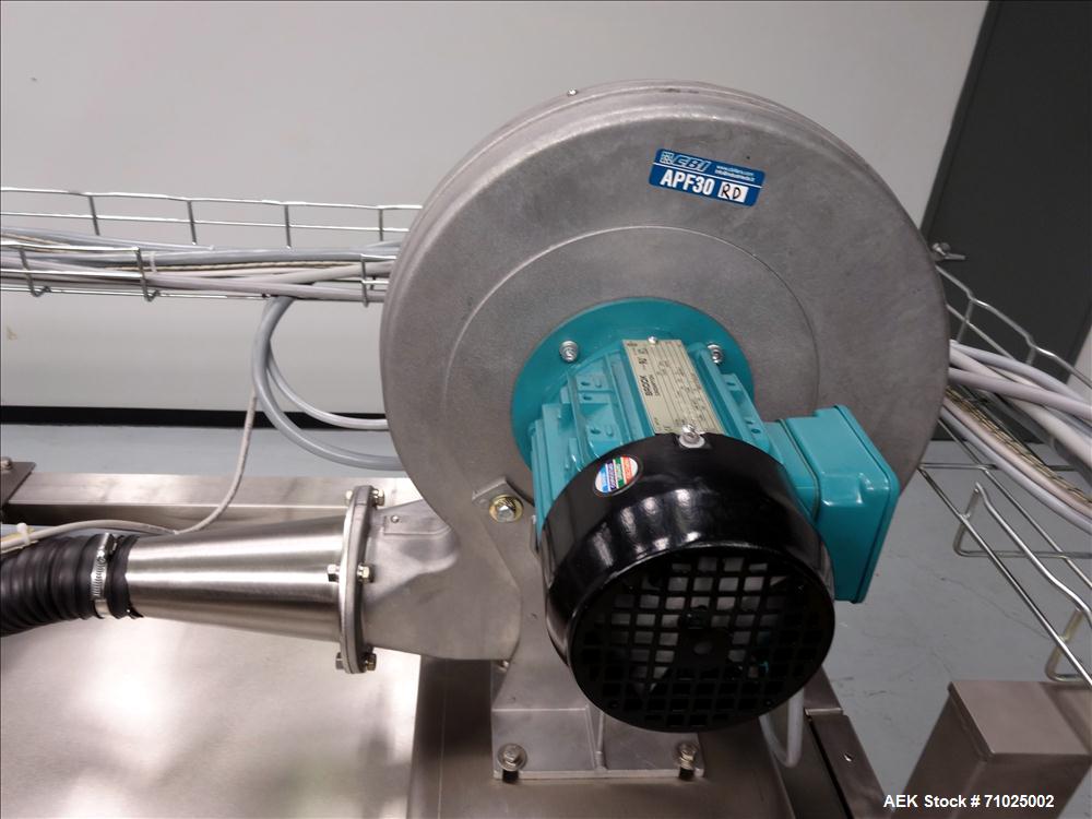 Used Sacmi Sleeve Labeling Electric Heat Tunnel
