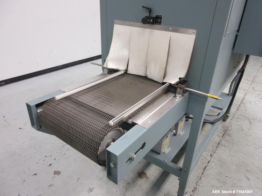 Used Shanklin Model CT62 Dual Zone Shrink Tunnel
