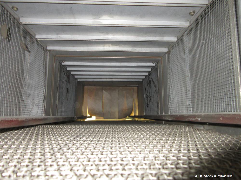 Used Shanklin Model CT62 Dual Zone Shrink Tunnel