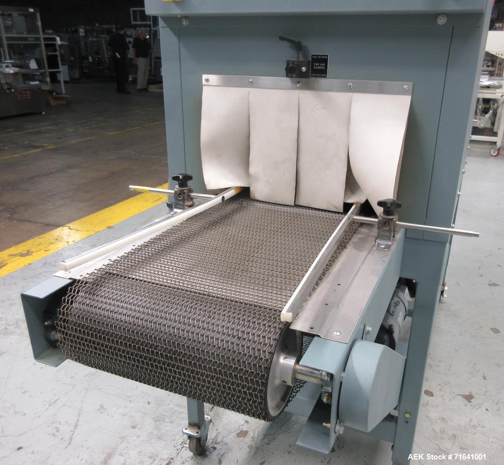 Used Shanklin Model CT62 Dual Zone Shrink Tunnel