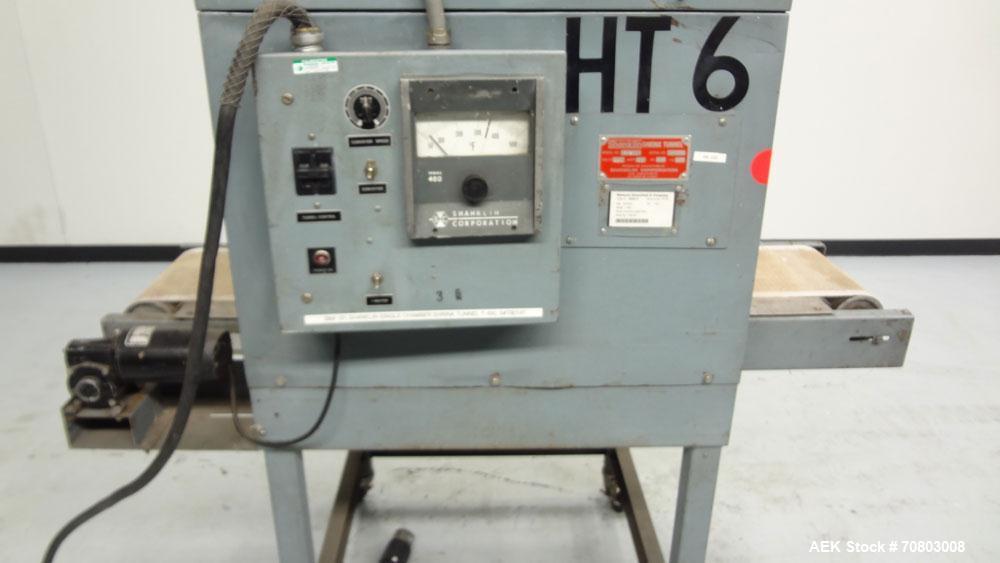 Used Shanklin T-6XL Single Chamber Shrink Tunnel