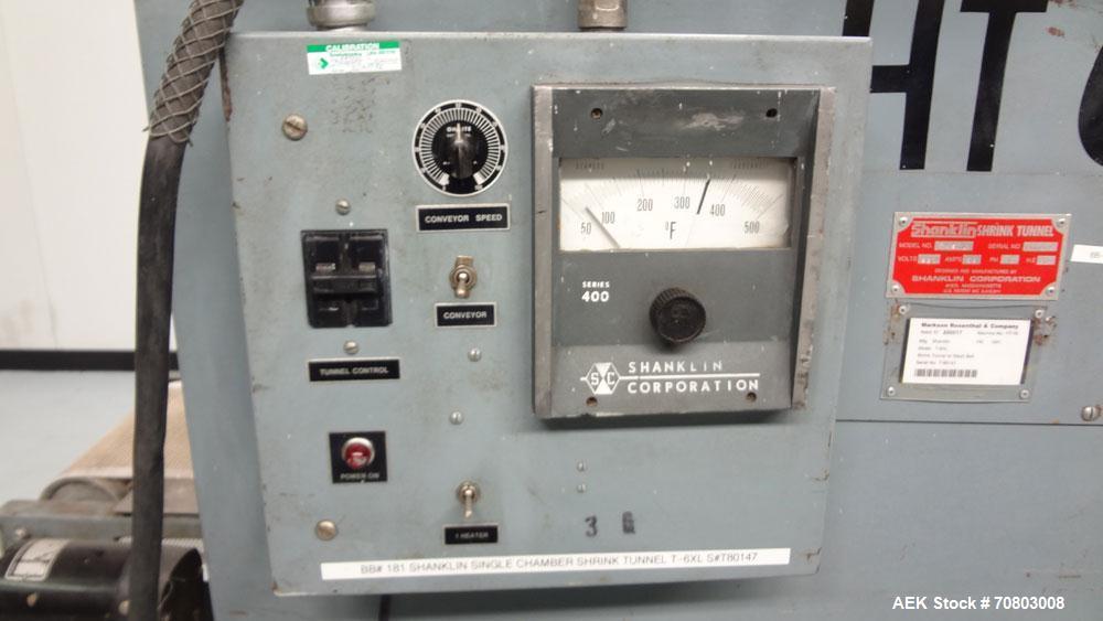 Used Shanklin T-6XL Single Chamber Shrink Tunnel