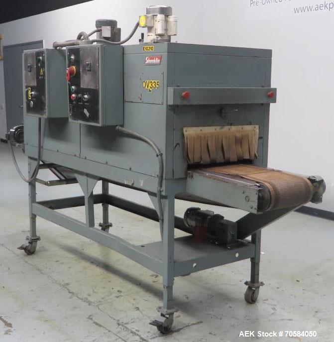 Used- Shanklin Model T-72 Dual Chamber Shrink Tunnel