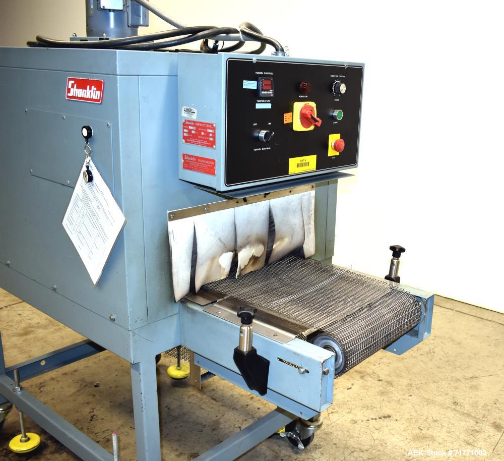 Used Shanklin Model T-7F Shrink Tunnel