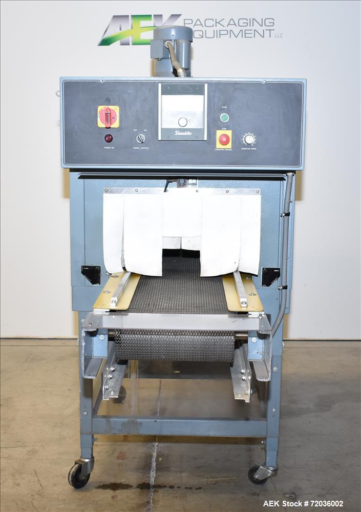 Used Shanklin Shrink Tunnel. Model T-7H