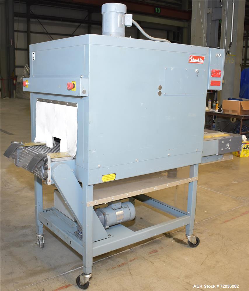Used Shanklin Shrink Tunnel. Model T-7H