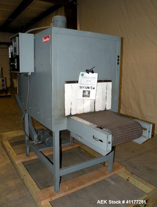Used Carbon Steel Shanklin Shrink Tunnel, Model T-7XL