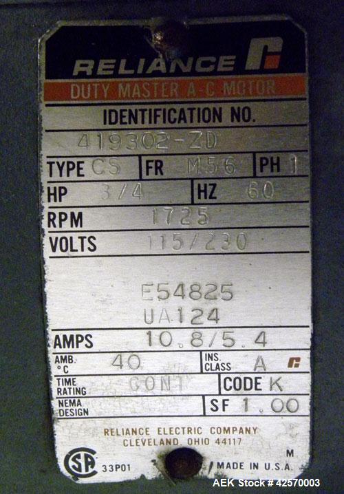 Used Shanklin Shrink Tunnel, Model T-7XL