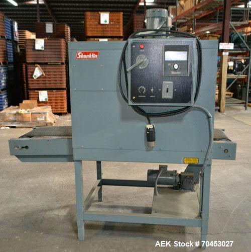 Used Carbon Steel Shanklin Shrink Tunnel Model T-7XL