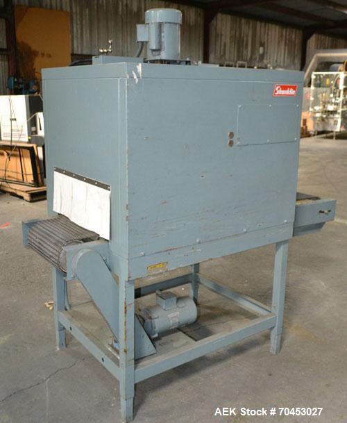 Used Carbon Steel Shanklin Shrink Tunnel Model T-7XL