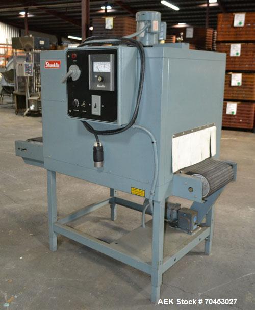 Used Carbon Steel Shanklin Shrink Tunnel Model T-7XL