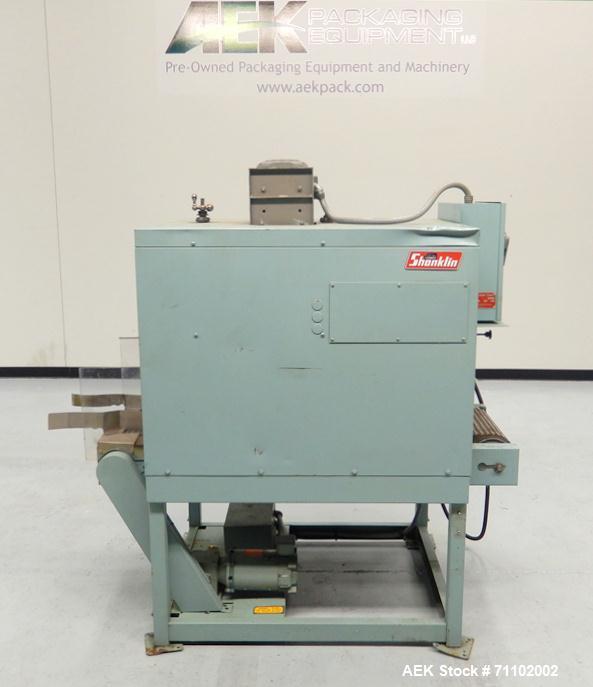 Used Shanklin Shrink Tunnel. Model T-7XL