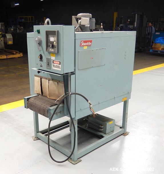 Used Shanklin Shrink Tunnel. Model T-7XL