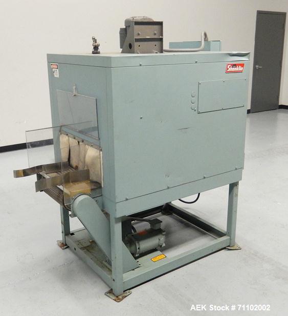 Used Shanklin Shrink Tunnel. Model T-7XL
