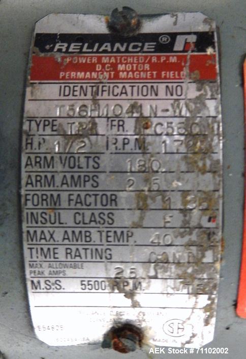 Used Shanklin Shrink Tunnel. Model T-7XL