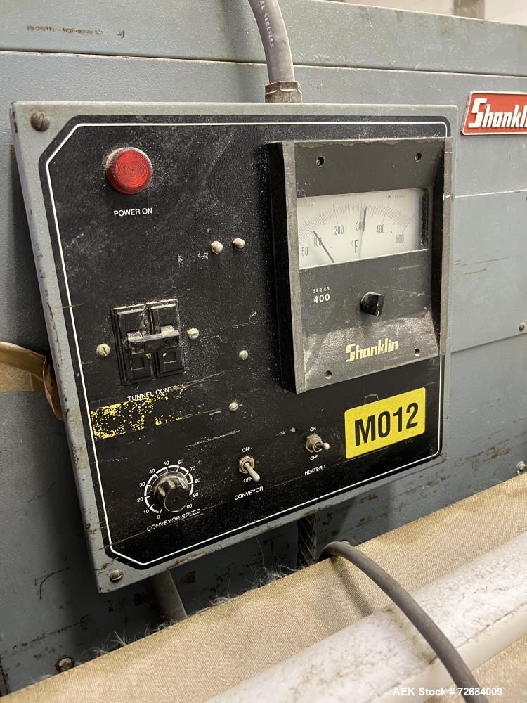 Used Shanklin T-6XL Shrink Tunnel | 11" x 57" Belt | 50–500°F | 230V