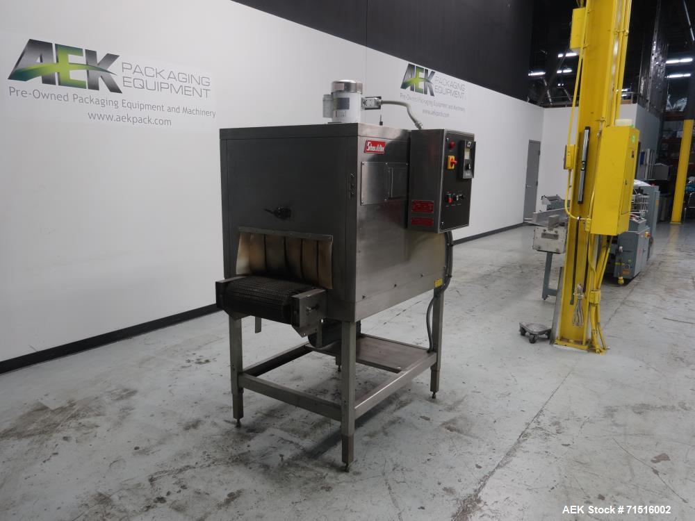 Used Shanklin Model T-7XLSS Stainless Steel Shrink Tunnel