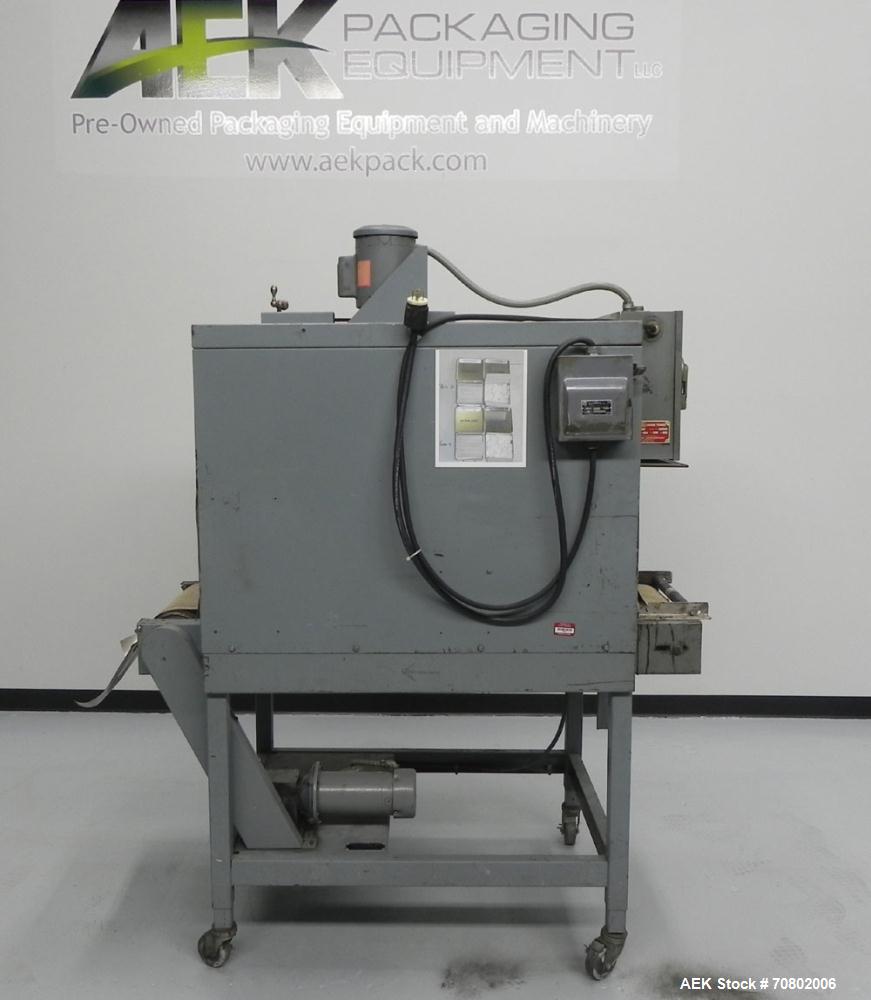 Used Shanklin Model T-7XL Single Zone Heat Shrink Tunnel